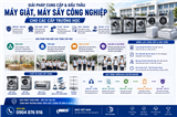 Giải Pháp Cung Cấp & Đấu Thầu Máy Giặt, Máy Sấy Công Nghiệp Cho Các Cấp Trường Học